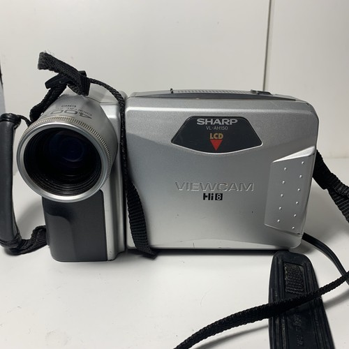 Sharp VL-AH150 LCD Viewcam HI8 - TESTED - Needs Battery