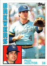 1984 Topps Baseball #60 Paul Molitor