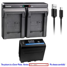Kastar Battery Dual Charger for Sony NP-F970PRO Sony CCD-TR3100 CCD-TR3200