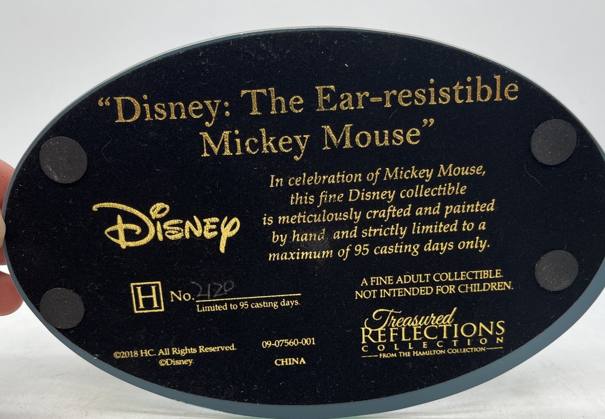 Disney The Ear-Resistible Mickey Mouse Hamilton Collection 