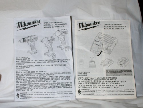 Milwaukee 2691-22 M18 Compact 1/4" Hex Impact Driver Combo Kit 231 - Picture 20 of 24