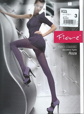 Super SeXy Glatte semi blickdichte Strumpfhose - SCHWARZ - Größe 3 = M - 60 DEN 