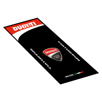 Fit For Ducati Floor Display Garage Mat 220x80cm V4 V4S V2 MONSTER 950 821 937