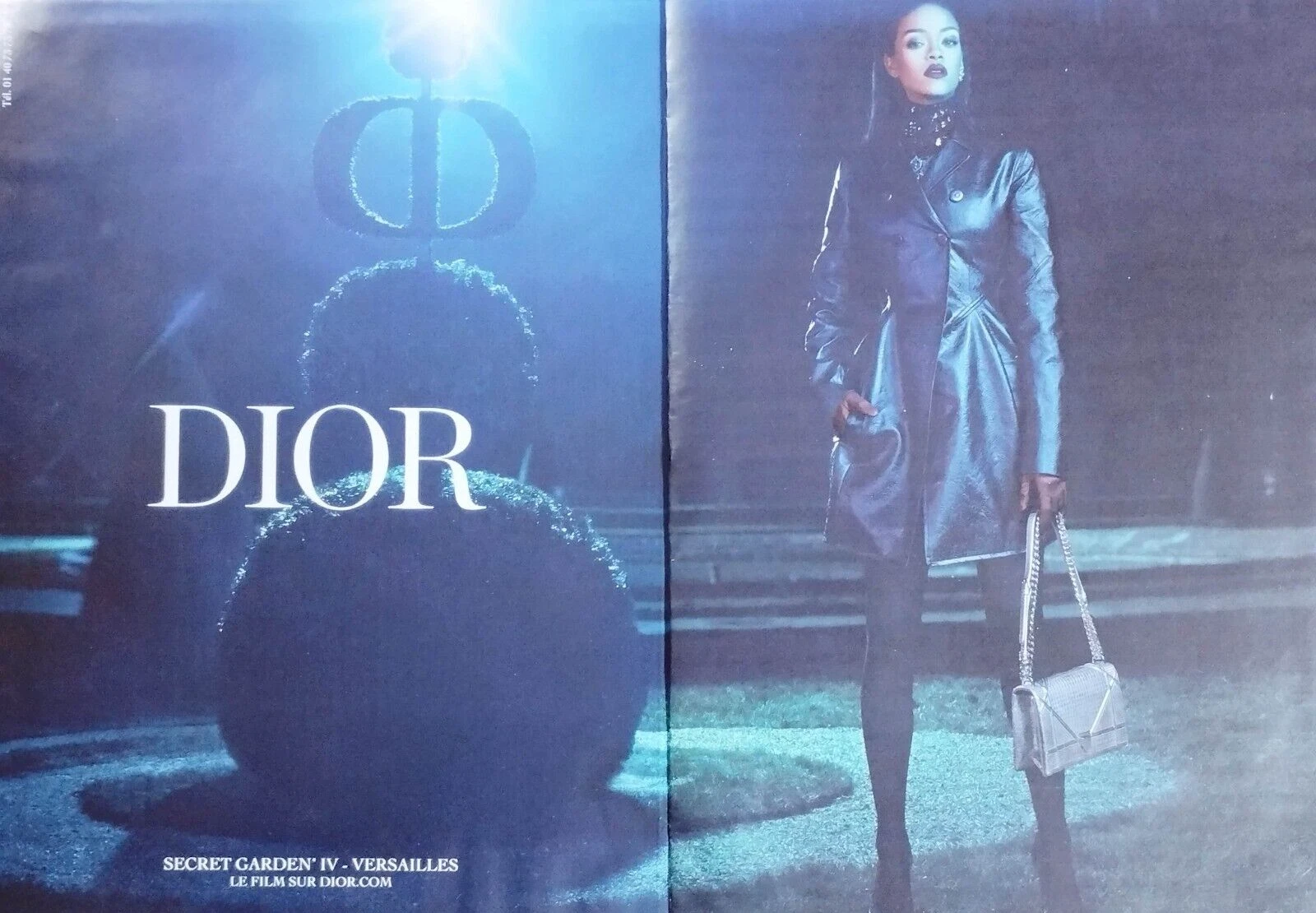 DIOR BAG Sac à main femme créateur mode sac à main imprimé publicitaire / ARGENT