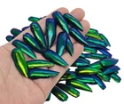 100 pcs Green Jewel Beetle Wings Set Making Metallic Beetles Wing Covers Real