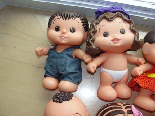 (8) MUÑECAS MÓNICA Brasil Vinilo Personaje MUÑECAS TURMA DA - Imagen 13 de 24