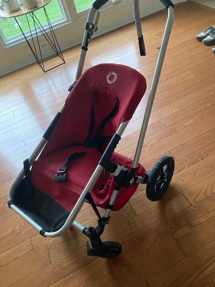 Bugaboo Gecko Single Seat Stroller System + bassinet, rainfly, cover, manuals - Image 2 of 4