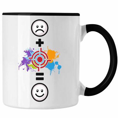 Trendation - Paintball Tasse Geschenk für Paintball-Spieler Lustige Geschenkidee