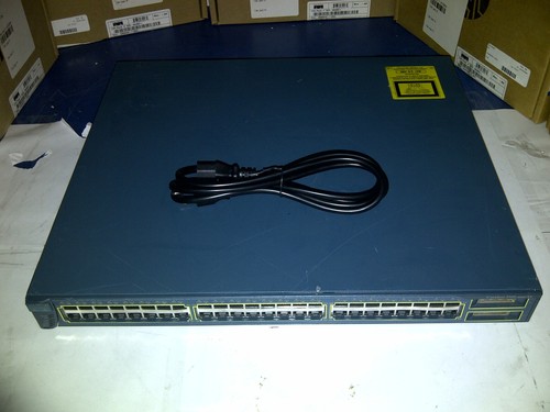 Cisco Catalyst WS-C3548-XL-EN 48 Port Switch. 90 Day Warranty Real time list. - Picture 3 of 4