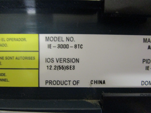 Cisco IE-3000-8TC V01 Industrial Ethernet Switch with Expansion DC Power Module - Picture 13 of 15