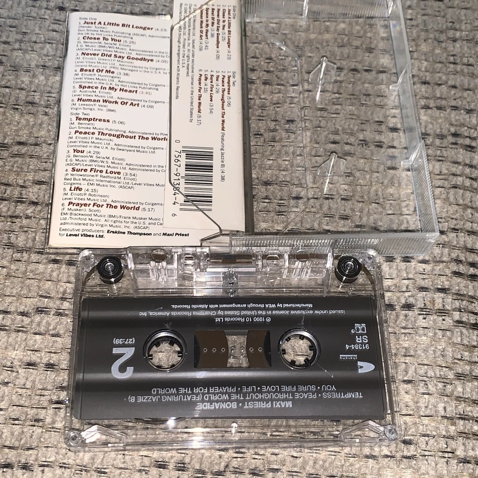 Maxi Priest Bonafide (Cassette, 1990) Foto 3 de 3