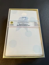 Gartner Studios 50 Ct. Invitation & Announcement Kit it’s a boy Ribbon Polka Dot
