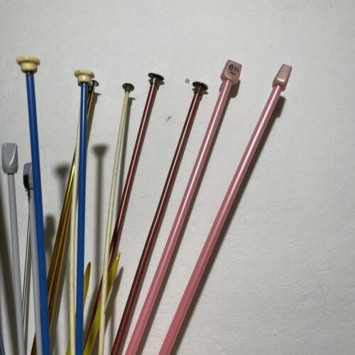10 Pair Vintage Knitting Needles- Double Ended, Bates, Xon, Boye -Various Sizes - Picture 2 of 4