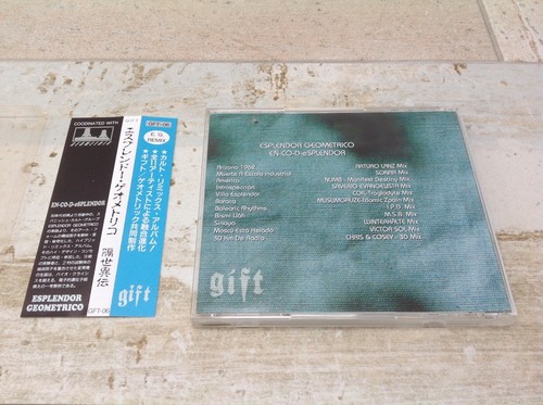 ESPLENDOR GEOMETRICO EN-CO-D-sSPLENDOR rare JAPANESE CD Coil Chris & Cosey Sonar - Picture 3 of 8