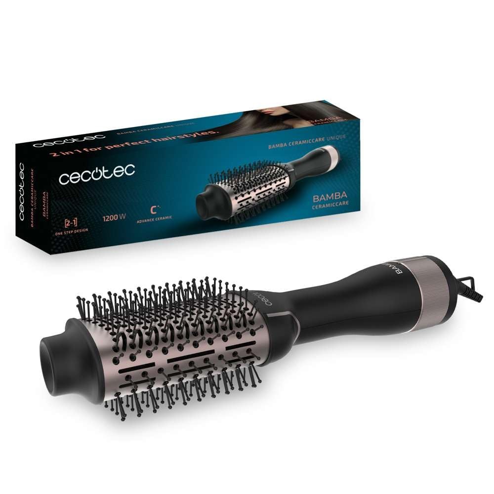 Brosse à air volumisante CeramicCare Unique haute performance 1200 W