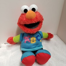 Sesame Street Playskool Talking ABC Elmo Stuffed Plush 2013