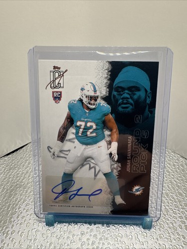 2025 Topps Signature Jonah Savaiinaea Rookie Class Autographs (RAW)