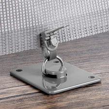 Mesh Baby Gate Floor Adhesive Hooks (2 Pack) No Drilling Retractable Baby... 