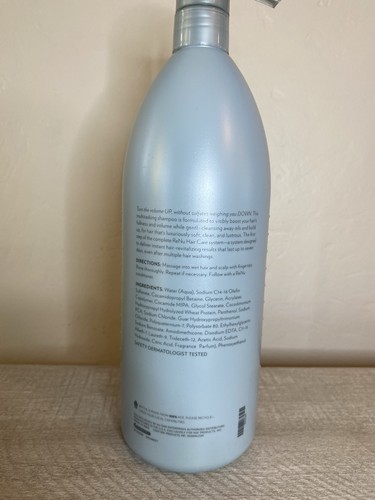 Nu Skin Nuskin Renu Volumizing Shampoo Liter 33.8fl oz 1000ml Sealed - Picture 2 of 3