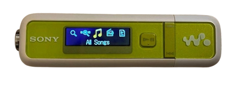 SONY ウォークマン2GB NW-E025F LG Sony Walkman NW-E025F 2GB Green Digital Music Player Japan Used