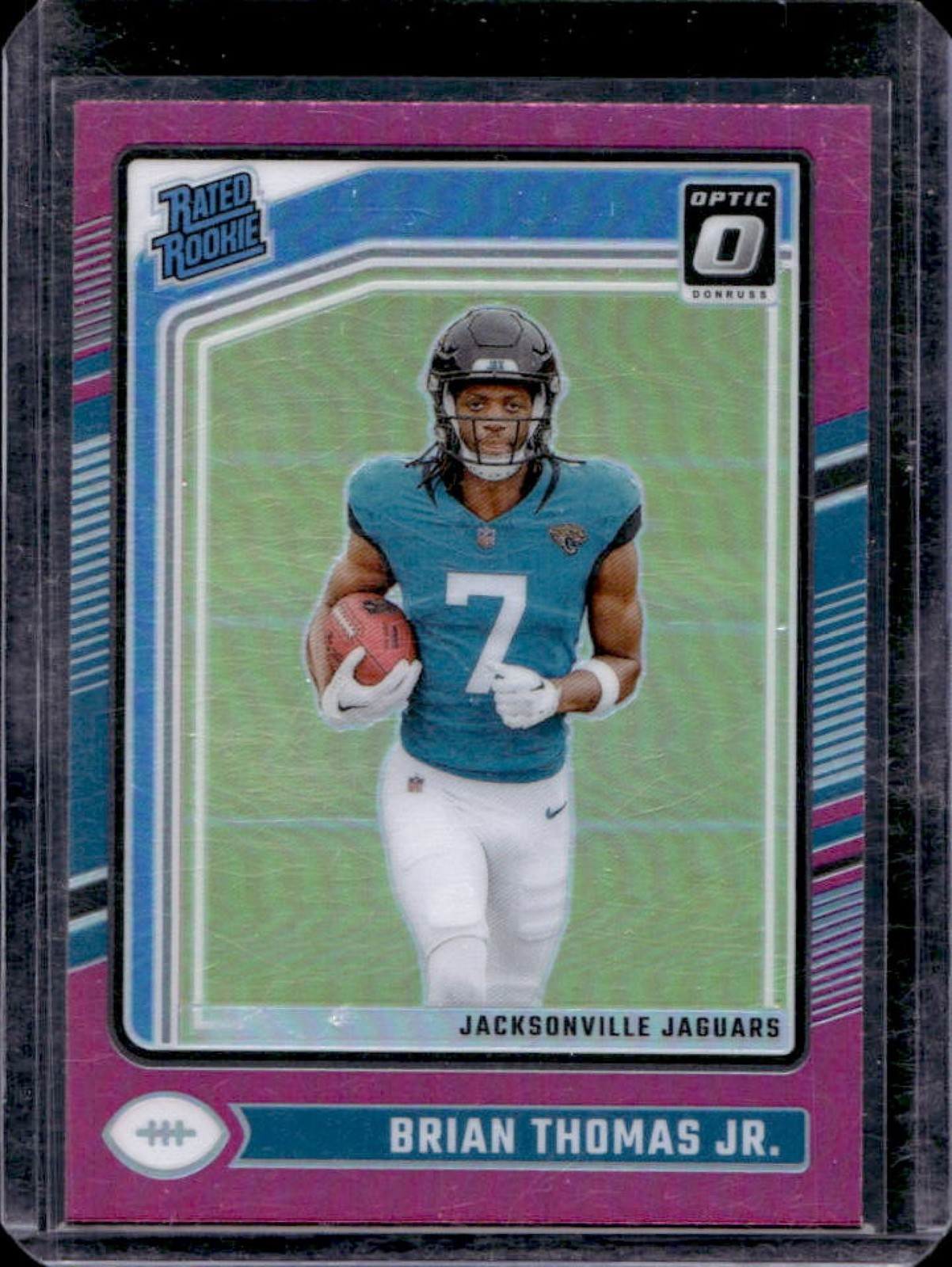 2024 Panini Donruss Optic Brian Thomas Jr. Pink Rated Rookie #214 Jaguars