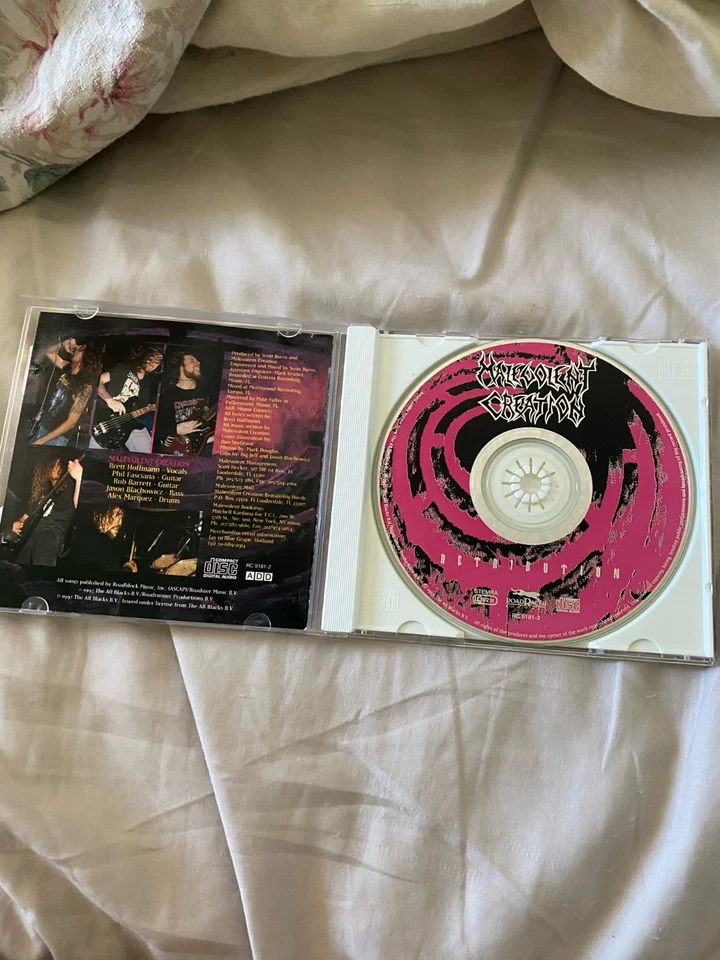 Retribution by Malevolent Creation (CD, Jun-1992, Roadrunner Records) Deicide - Image 2 of 4