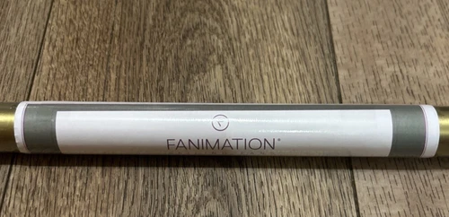 Fanimation 36" Downrod, Brushed Satin Brass - DR1-36BS (R) - Picture 2 of 3