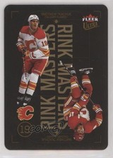 2021-22 Upper Deck Fleer Ultra Rink Masters Gold 4/25 Matthew Tkachuk #10RM 5b7
