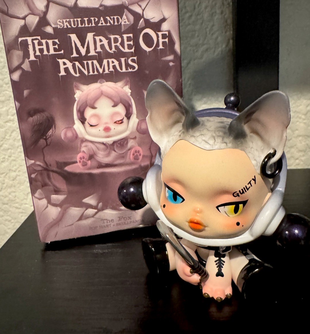 PopMart Skullpanda The Mare Of Animals Series - The Feline