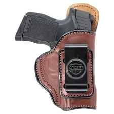 Maxx Carry IWB Leather Gun Holster for Sig Sauer P365-XMACRO, Right-Handed