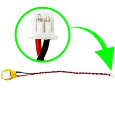 BIOS RTC CMOS Battery CR1220 with Cable 10cm Connector 4 x 3 mm for PC Notebook