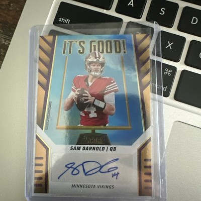 2024 Score - It's Good! Autographs Sam Darnold #IG-SDD Super Bowl Champion Auto