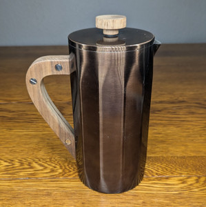 Starbucks 2015 Stainless Steel French Press 34oz 1L Wood Handle Coffee Maker