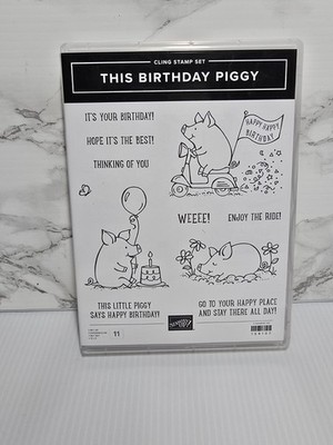 STAMPIN' UP ''THIS BIRTHDAY PIGGY'' STAMP SET