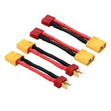 rflaueo 4pcs T-Plug Style to XT60 XT-60 Male Female RC Connector Adapter...