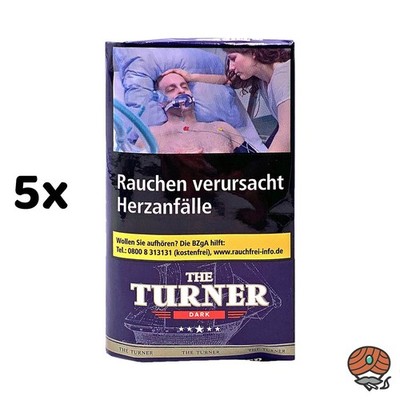 The Turner Dark Drehtabak 5x 40g Pouch