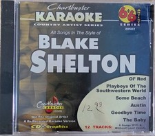 20582 BLAKE SHELTON   CHARTBUSTER KARAOKE CDG LOT MAIL