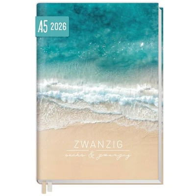 HÄFFT-VERLAG GMBH Chäff-Timer Classic 2026 / A5 / Summer Beach / Häfft-Verlag