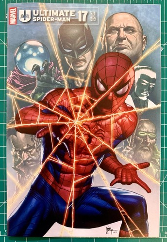 ULTIMATE SPIDER-MAN #17 • MICO SUAYAN • DALLAS FAN EXPO • TRADE/VIRGIN SET🔥🔥 - Picture 2 of 5