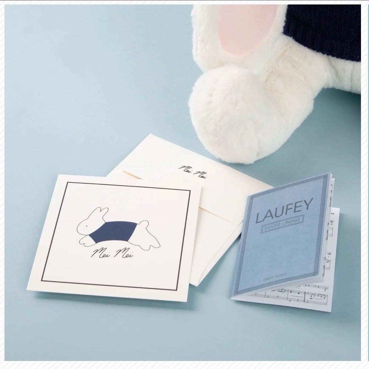 Mei Mei The Bunny - Laufey - Original - 10" Plush Collectible Rare (In Hand)