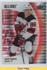 2023-24 Upper Deck Allure Red Rainbow Jack Hughes #97 READ 1s8j