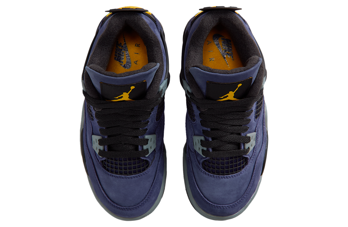 Size 7 - Air Jordan 4 Retro Lakers for sale online | eBay