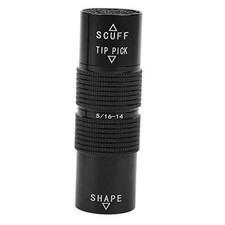 Aluminum 4-in-1 Billiard Cue Tip Tool Kit - 5/16-14 Joint Repair Accessories