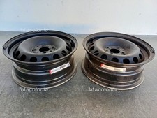2 orig.  Stahlfelgen FIAT Panda (169) Fiat Punto (176/188)  5,5 x 14 4 x 98 ET35