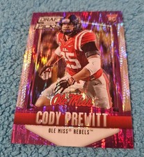 2015 Panini Prizm Draft Picks Cody Prewitt Ole Miss Purple Flash 71/99 #168
