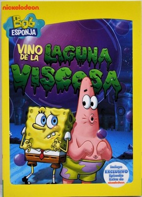 Vino De La Laguna Viscosa Bob Esponja - DVD - NEW English/Español/Portuguese