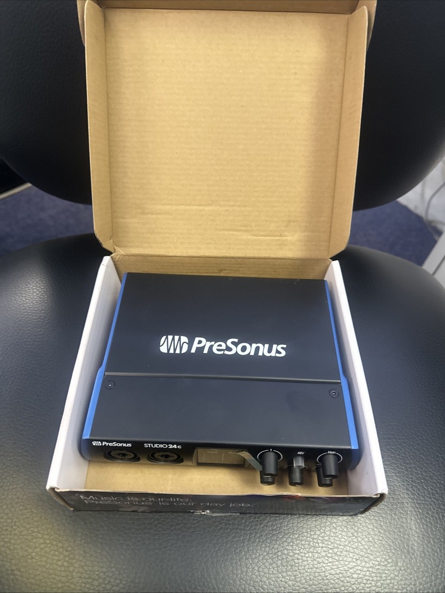PreSonus Studio 24c 192 kHz USB-C Audio Interface 736724299092| eBay