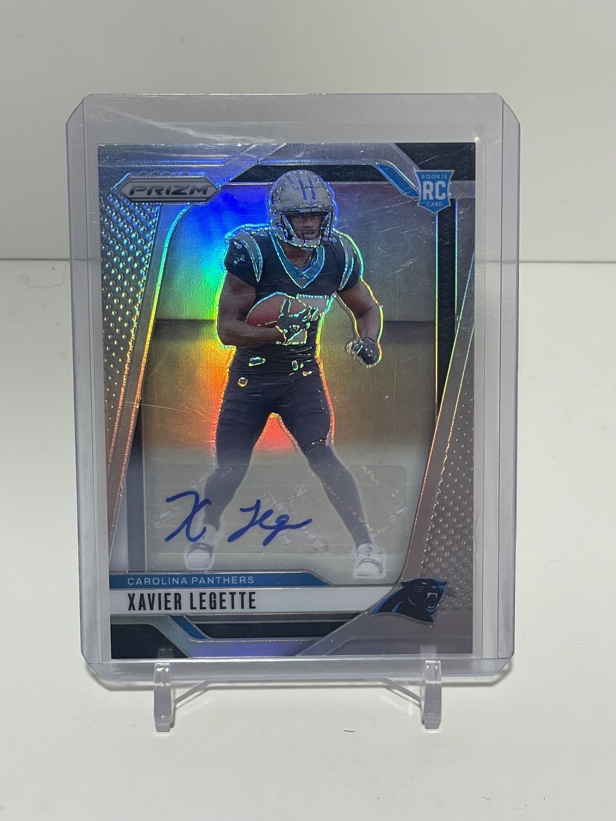 2024 Panini Prizm - Rookies Xavier Legette #398 Silver Prizm Autographs (AU, RC)