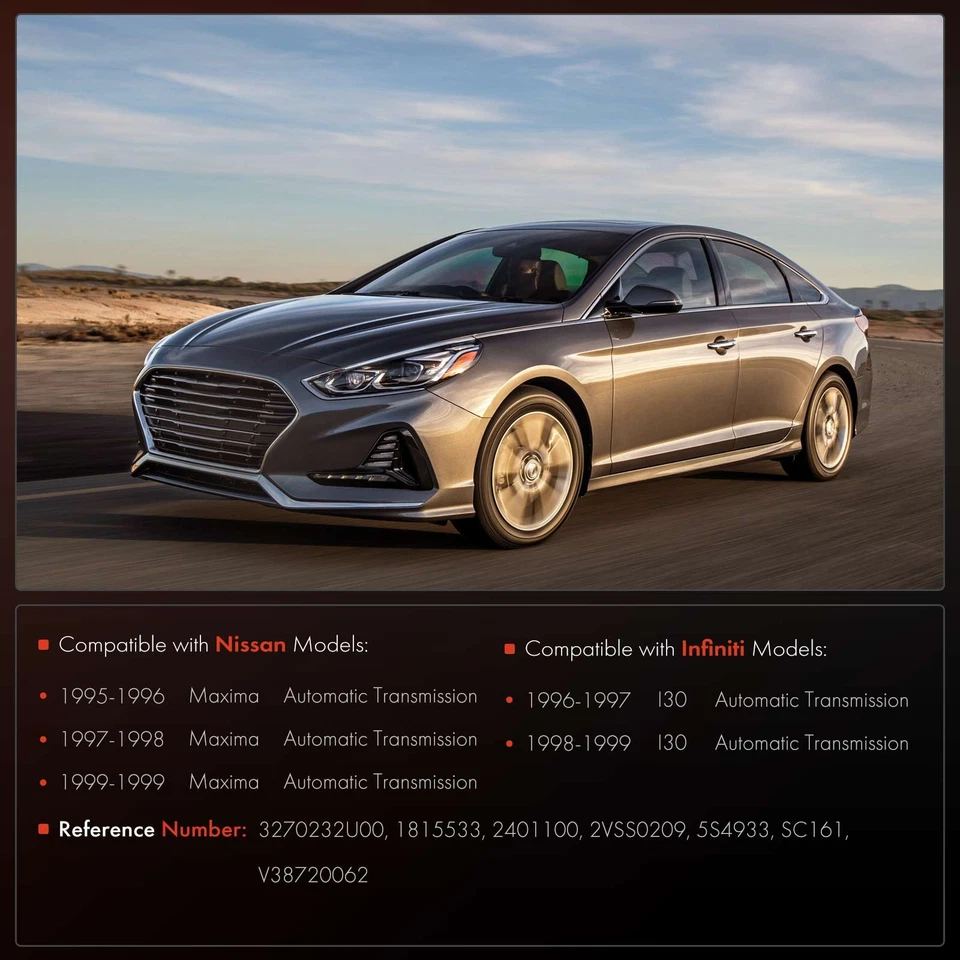 Sensor de velocidad para Nissan Máxima 1995-1999 INFINITI I30 1996-1999 transmisión automática Foto 2 de 4