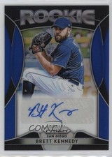 2019 Panini Prizm Rookie Auto Blue Prizm Brett Kennedy #RA-BK Auto 1e1a